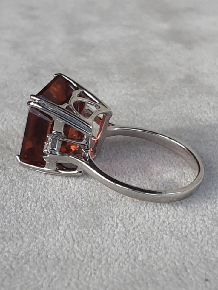 ML078 Or 18K, tourmaline et diamants – Image 5