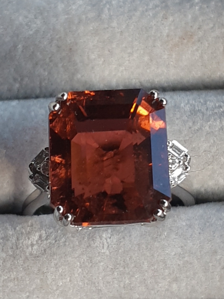 ML078 Or 18K, tourmaline et diamants – Image 4