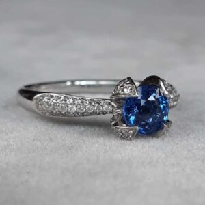 ML101 Or 18K, saphir et diamants