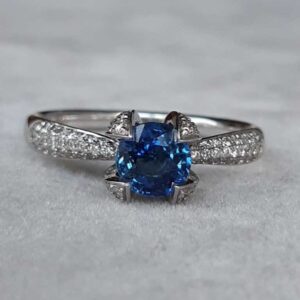 ML101 Or 18K, saphir et diamants