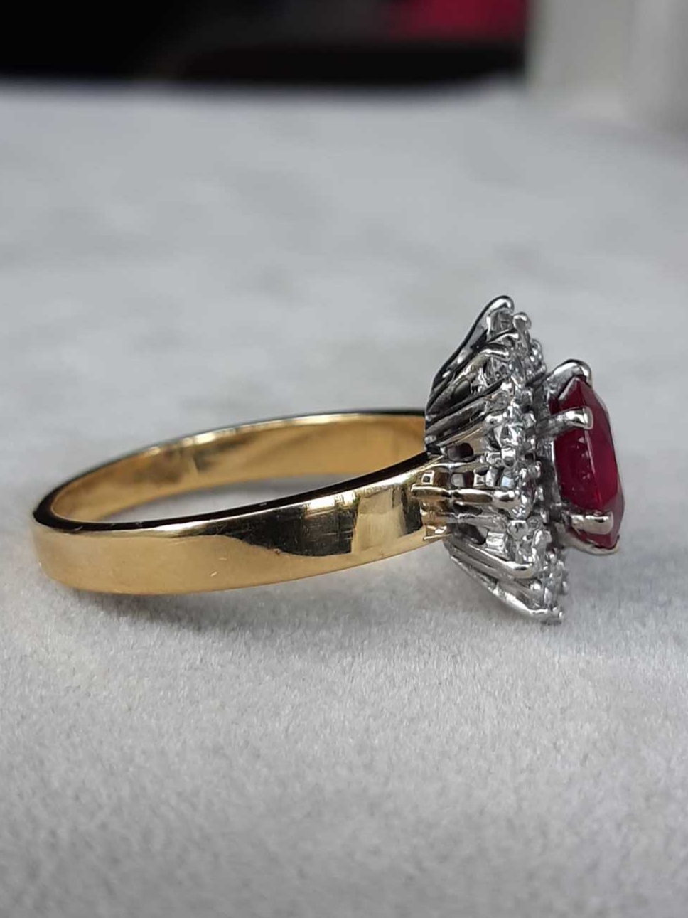 ML186 Or 18K, rubis et diamants – Image 4