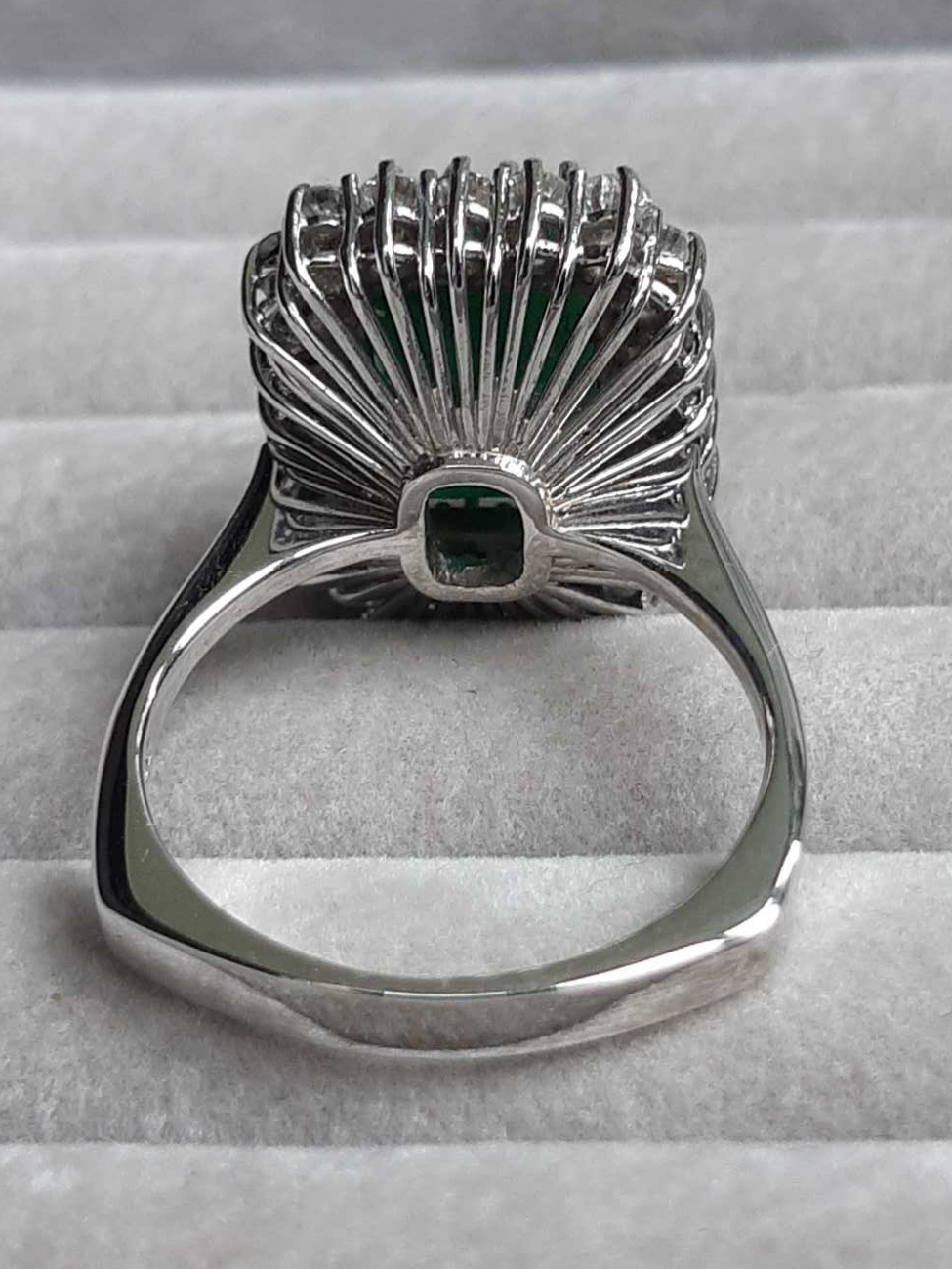 ML030 Or 14K, émeraude et diamants – Image 7