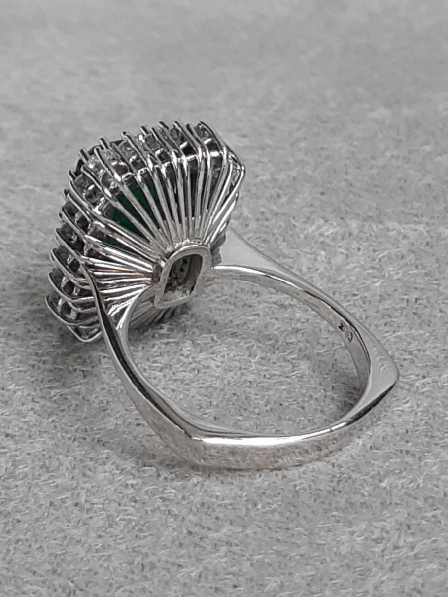 ML030 Or 14K, émeraude et diamants – Image 8