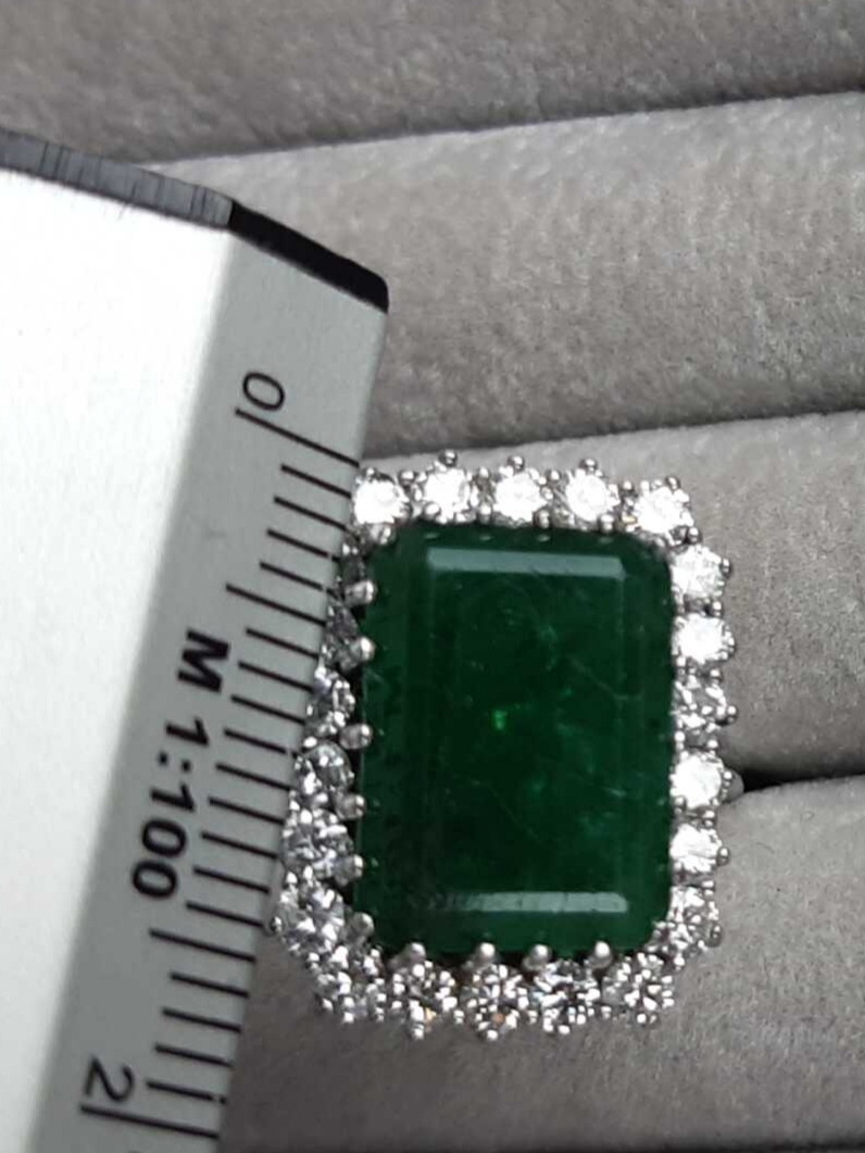 ML030 Or 14K, émeraude et diamants – Image 5