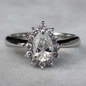 ML193 Platine et diamants