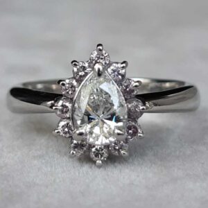 ML193 Platine et diamants