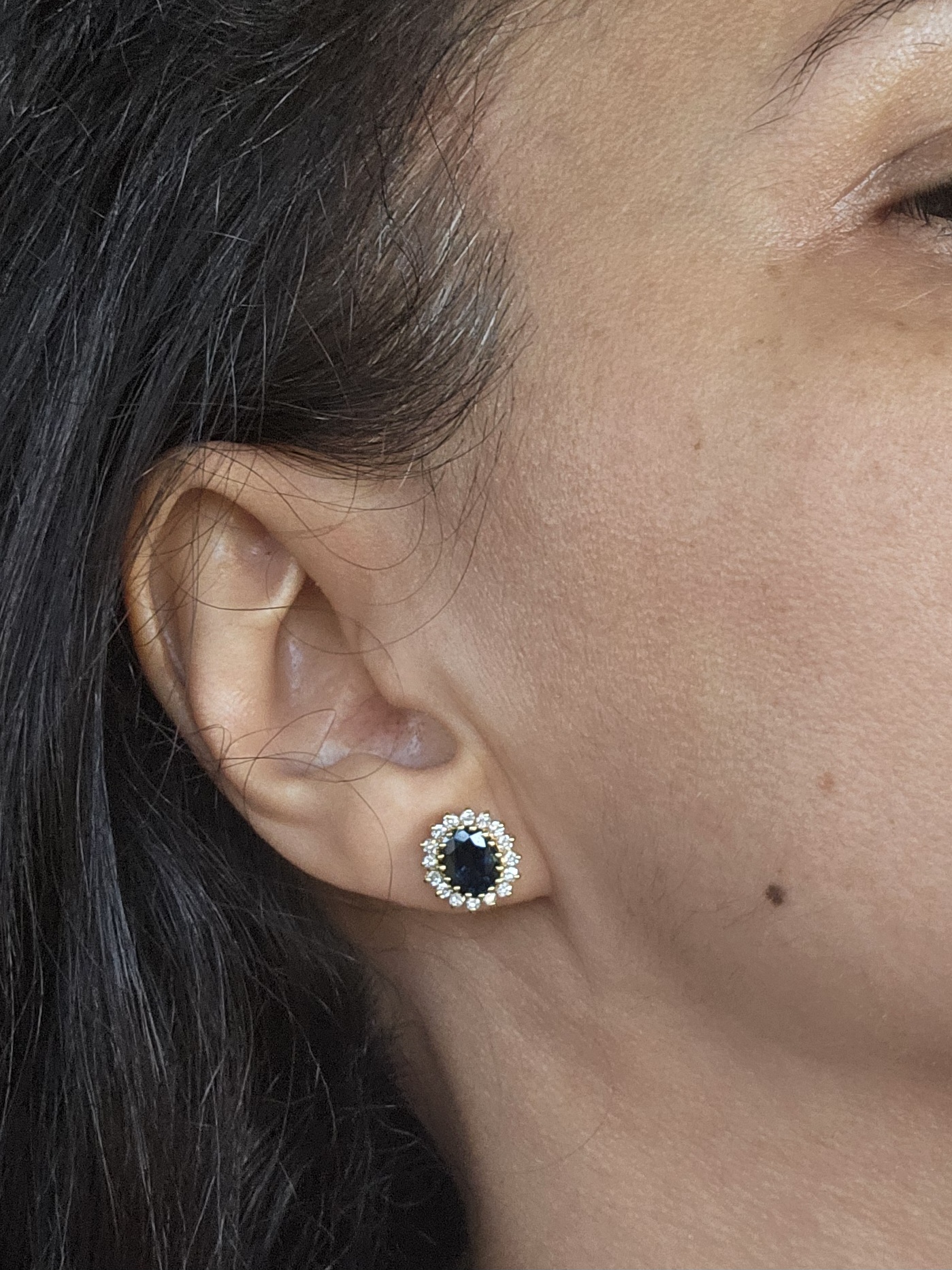 ML059 Or 18K, saphirs et diamants – Image 9