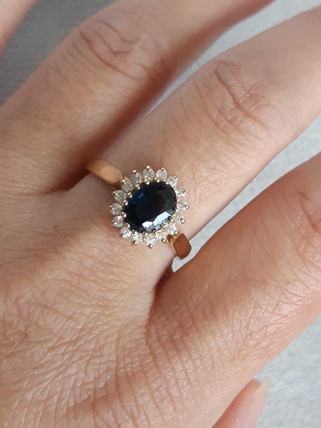 ML059 Or 18K, saphirs et diamants – Image 10