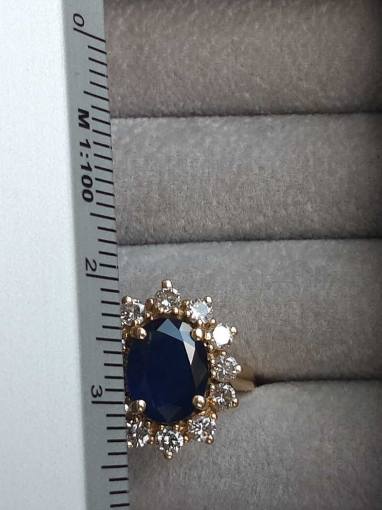 ML220 Or 18K, saphir et diamants – Image 8