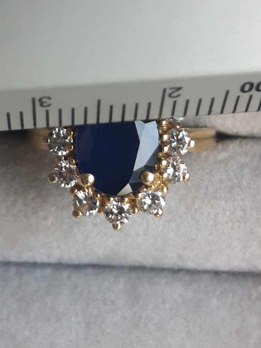 ML220 Or 18K, saphir et diamants – Image 9