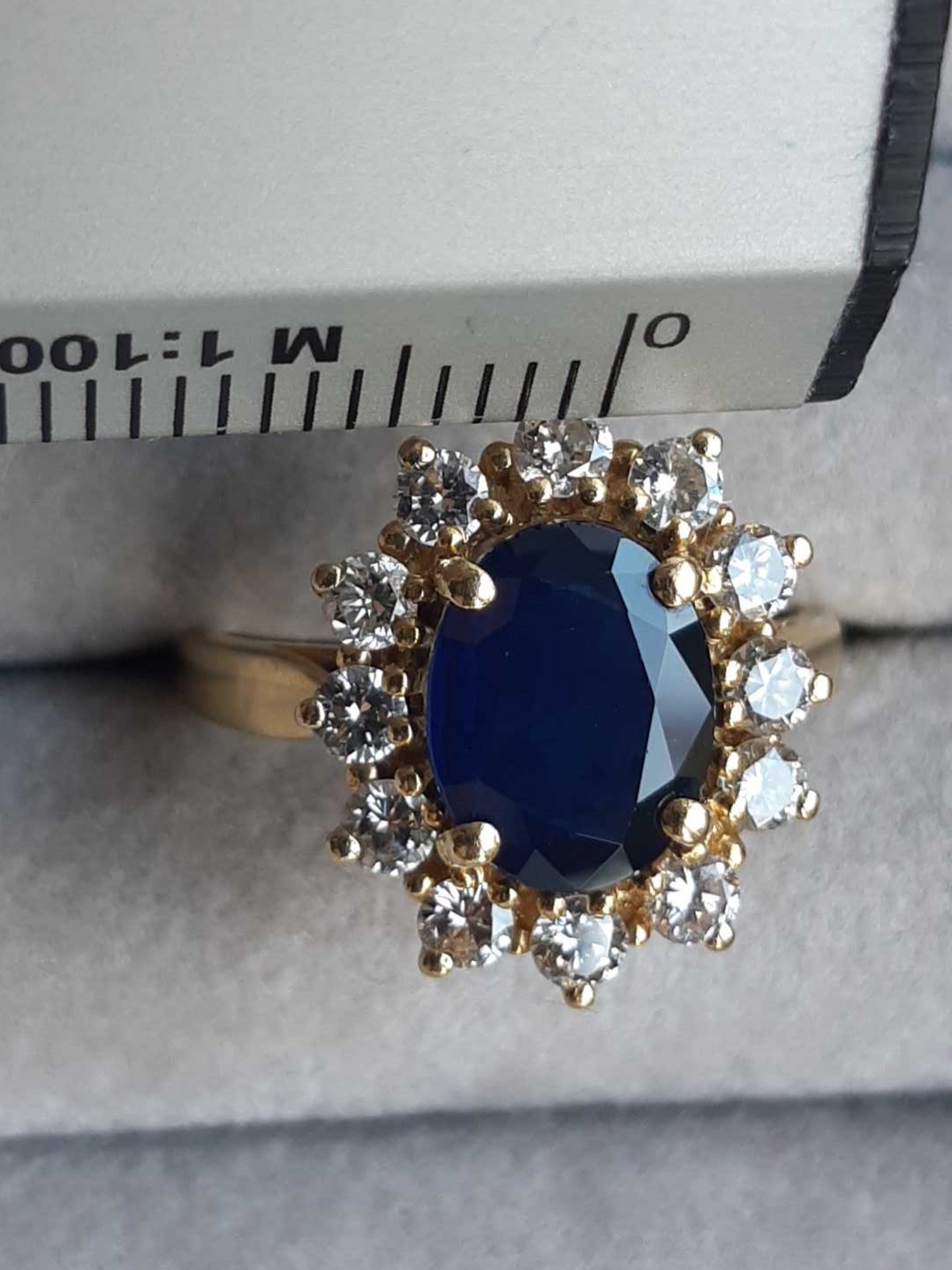 ML220 Or 18K, saphir et diamants – Image 10