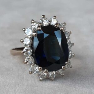 ML114 Or 18K, saphir et diamants