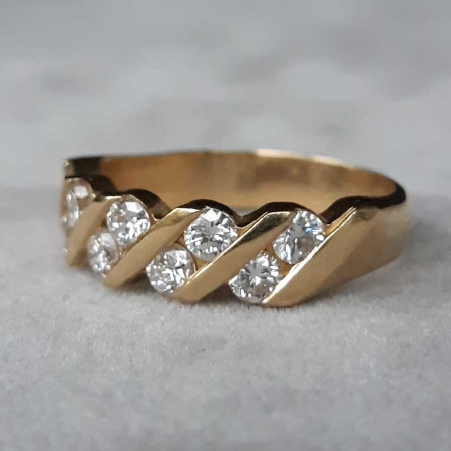 ML145 Or 18K et diamants – Image 3