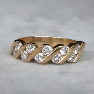 ML145 Or 18K et diamants